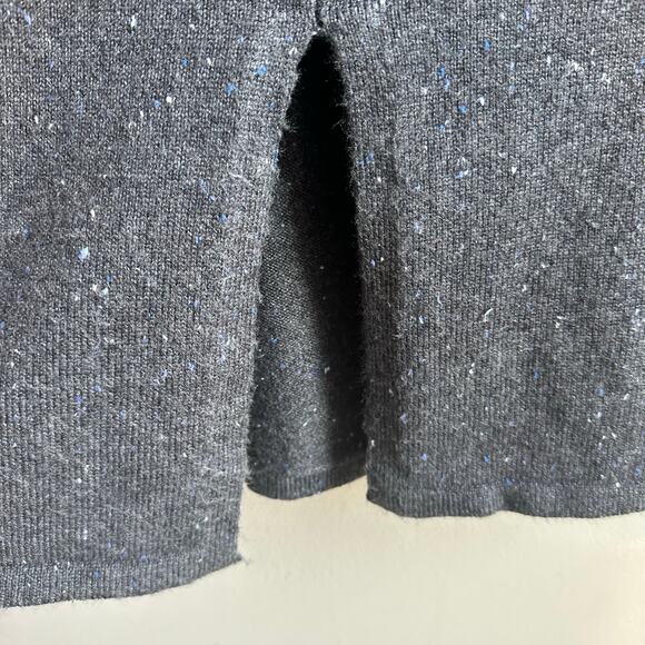 Talbots Knit Pull on Sweater Skirt Marled Gray XL - Picture 6 of 10